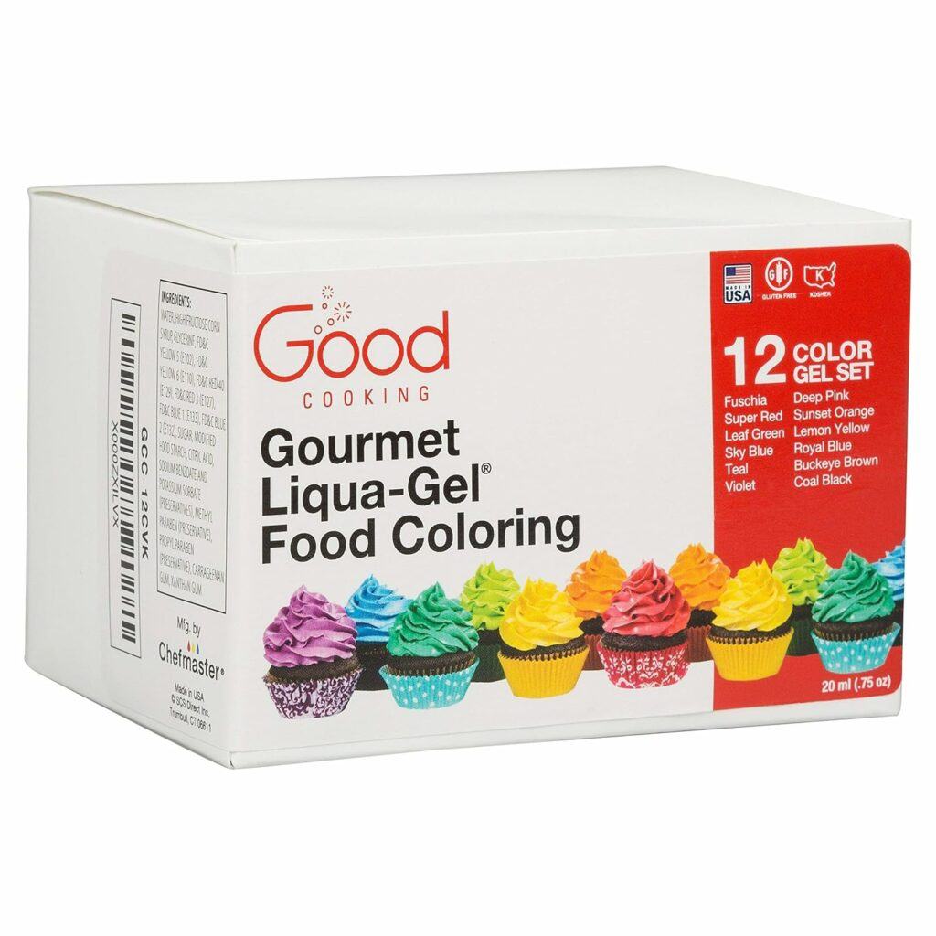 Gel food coloring